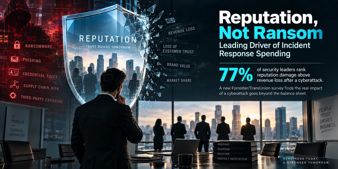 Reputation, Not Ransom, Leading Driver of Incident Response Spending
