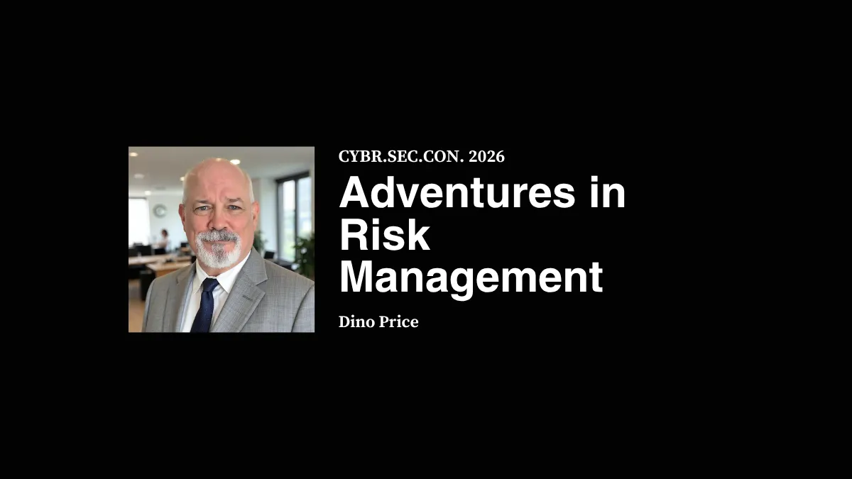 Adventures in Risk Management - Dino Price