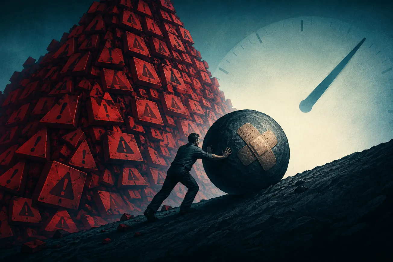 You Can’t Patch Your Way Out of the Vulnerability Backlog