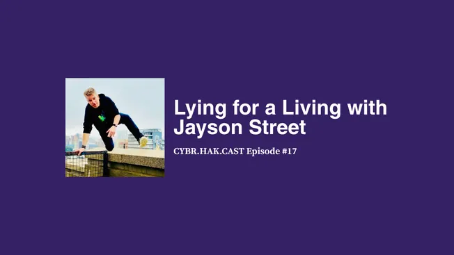 Lying for a Living with Jayson Street