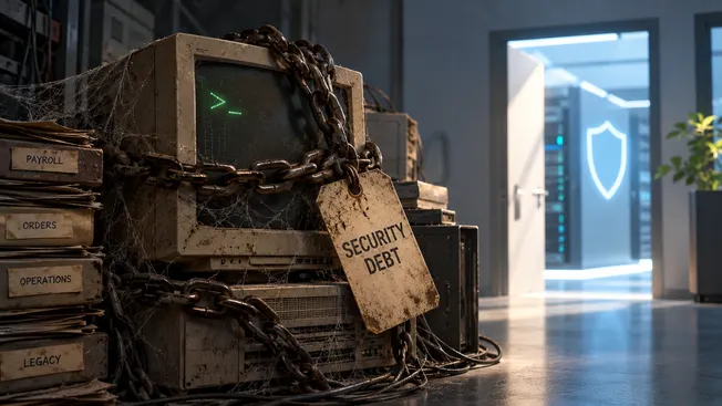 Security Debt: How Legacy Systems Increase Cyber Risk