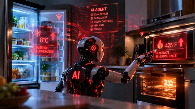 AI Threats Reach Smart Refrigerators and Ovens as Cyberattacks Turn Physical