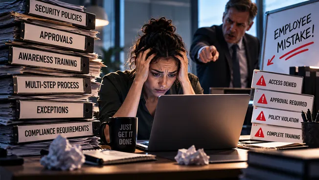 Companies Make Cybersecurity Too Hard, Then Blame Employees for Mistakes. Here's a Better Approach