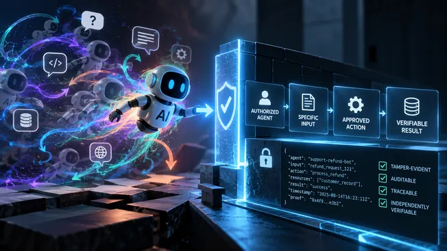 Building Determinism in an AI World: Why AI Agents Need Proof of Control