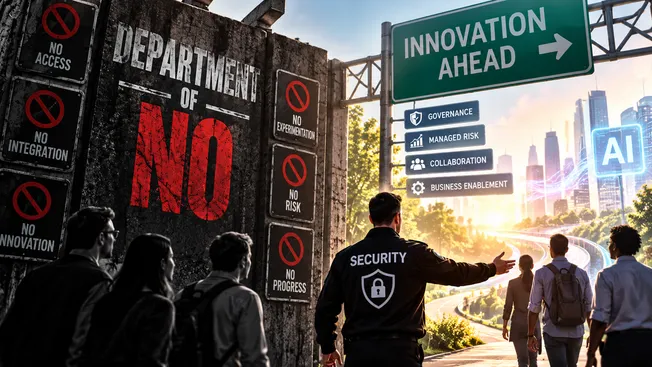 AI Innovation Requires Risk. Cybersecurity Can't Be the Department of No.