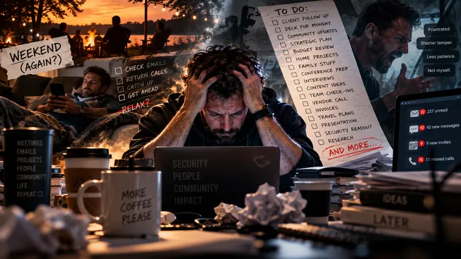 Cybersecurity Burnout Doesn't Always Announce Itself. Sometimes It Starts With a Longer To-Do List.