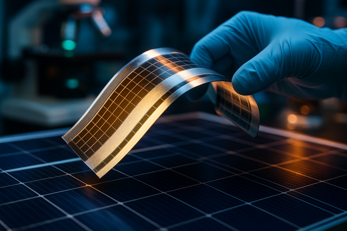 Flexible Solar Cells: How Japan's Perovskite-Silicon Tandems Could Transform Buildings and Mobility Post feature image