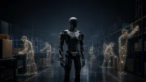 The Robot Labor Shock Starts With the Least Defended Jobs