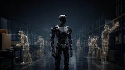 The Robot Labor Shock Starts With the Least Defended Jobs