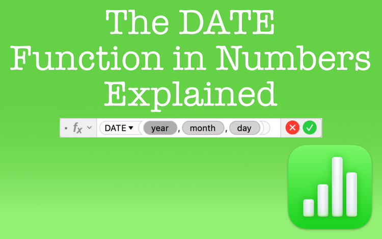 The DATE Function in Apple Numbers Explained