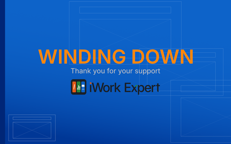 iWork Expert Is Winding Down