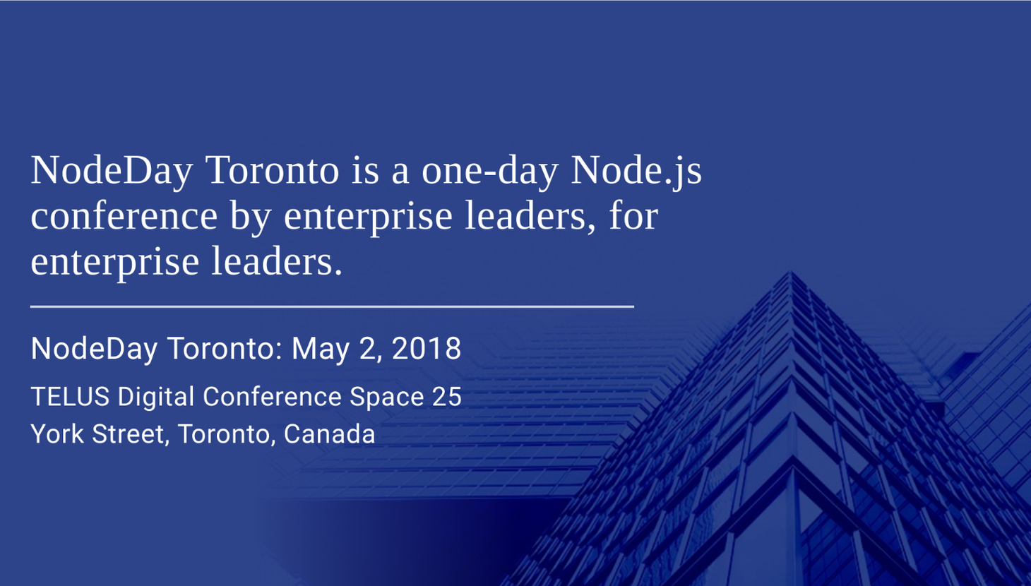 Node Day Toronto