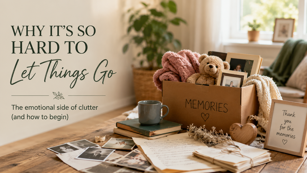 Why Is It So Hard to Get Rid of Things? The Real Reason We Hold Onto Clutter