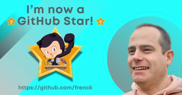 I'm now a GitHub Star!
