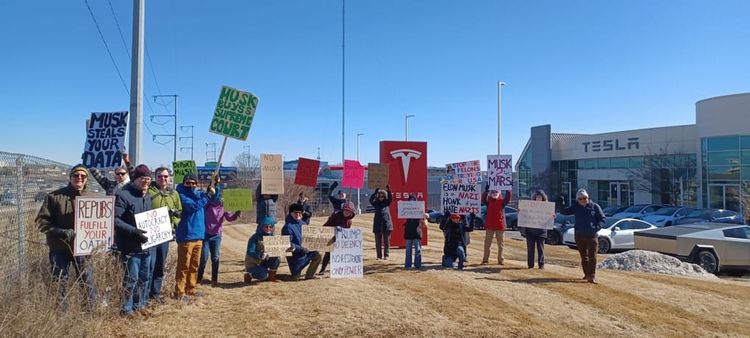 Join a Tesla protest this Saturday as part of the global day of action