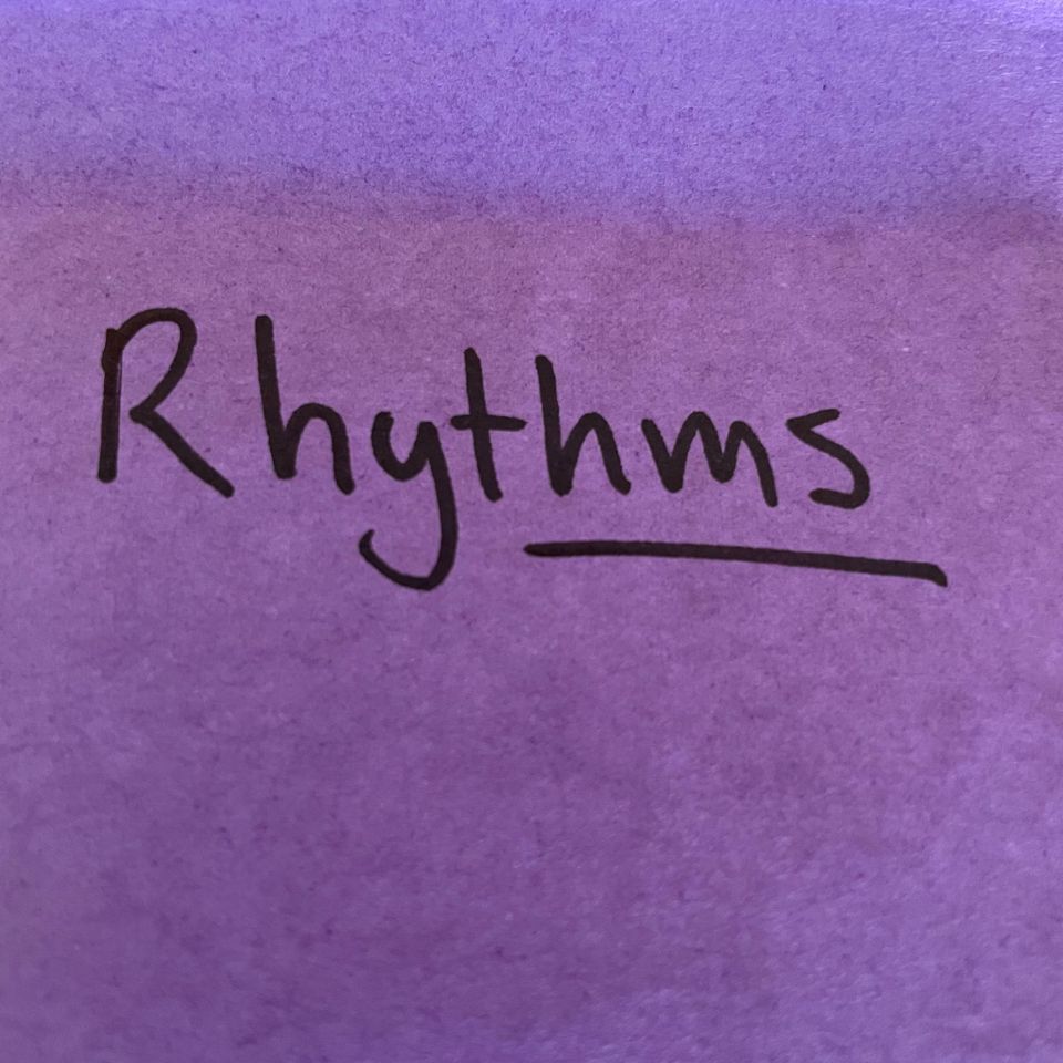 Simple rhythms for a thriving life