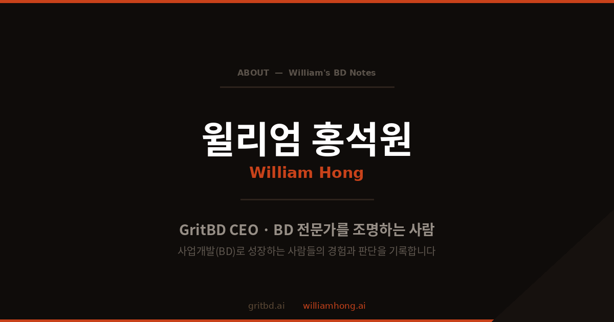 윌리엄 홍석원 · William Hong