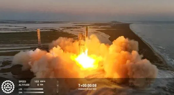 SpaceX：“星艦”點火昇空