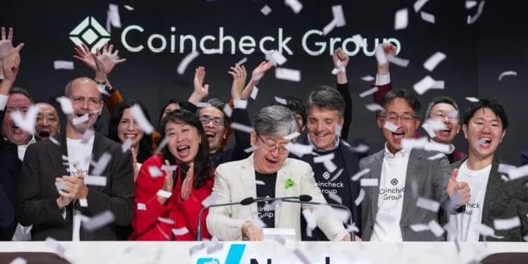 日本 Coincheck 勇闖那斯達克！成為全美第 2 家上市加密貨幣交易所