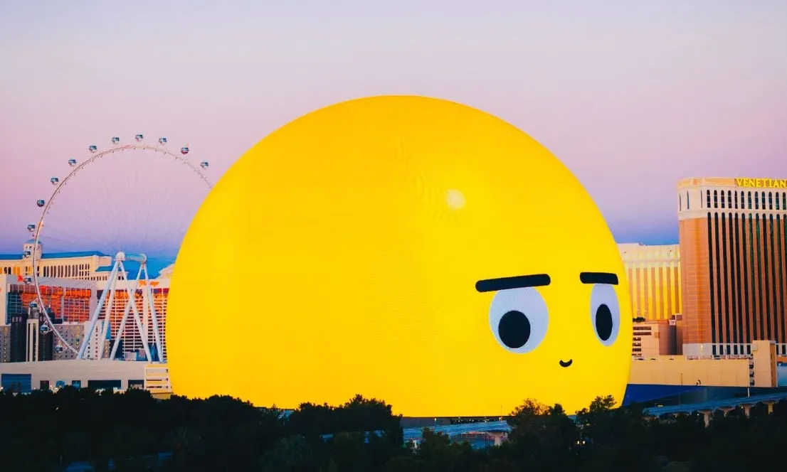 拉斯維加斯巨型球Sphere否認與Dogwifhat（WIF）達成廣告投放協議