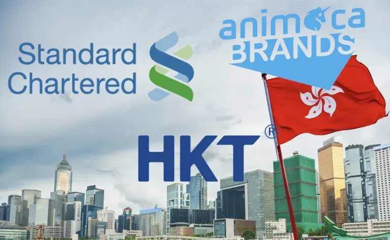 渣打銀行攜手Animoca Brands和HKT進軍香港穩定幣市場