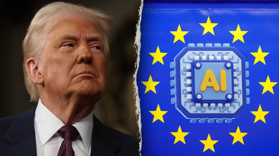川普出手施壓歐盟 AI 法案！怒批變相收取「科技稅」，不服就罰 7% 年營收