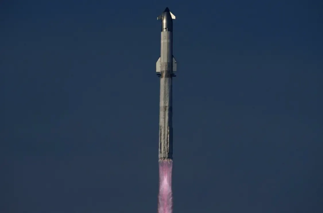 SpaceX進行星艦第九次試飛，星艦點火髮射昇空