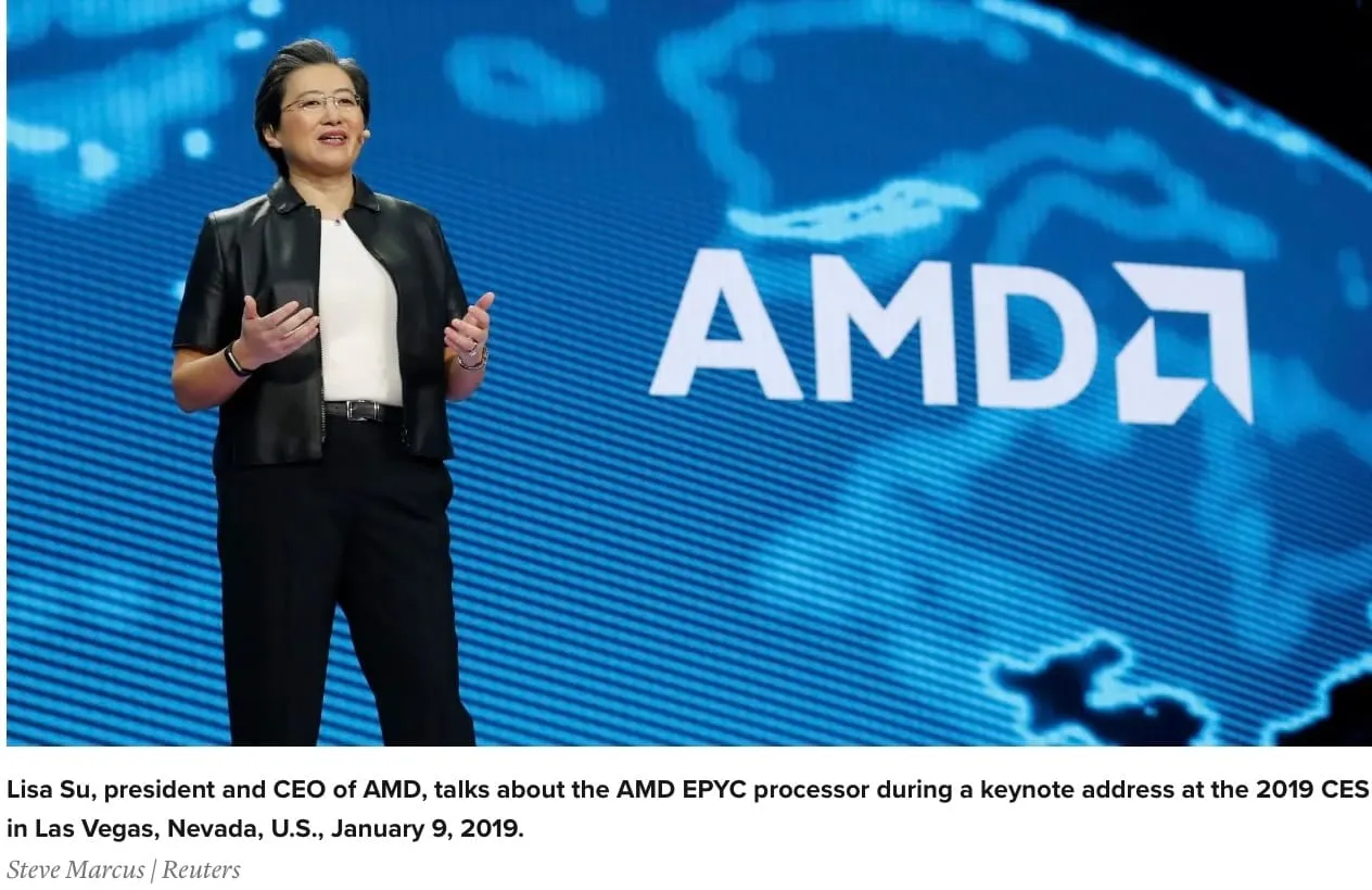AMD 營收和盈餘超乎華爾街預期，宣布 60 億美元股票回購、股價上漲 4 %