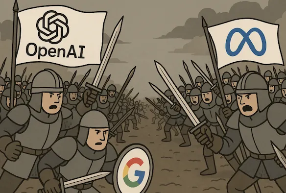 OpenAI 斷開 Scale AI 合作！Meta 砸錢挖人引震盪，Google 也傳將切割