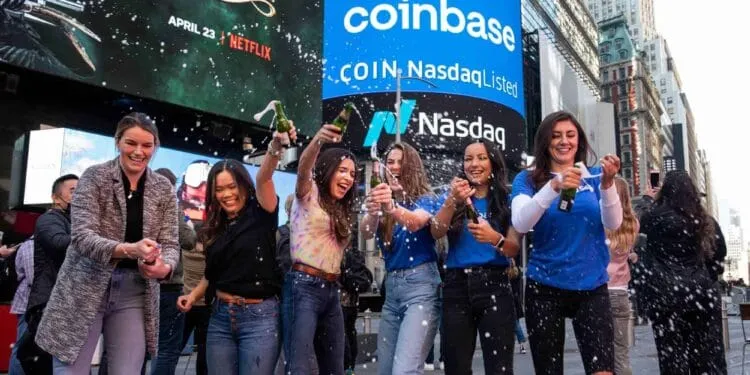 過去一個月飆漲 40%！Coinbase 股價創下歷史收盤新高