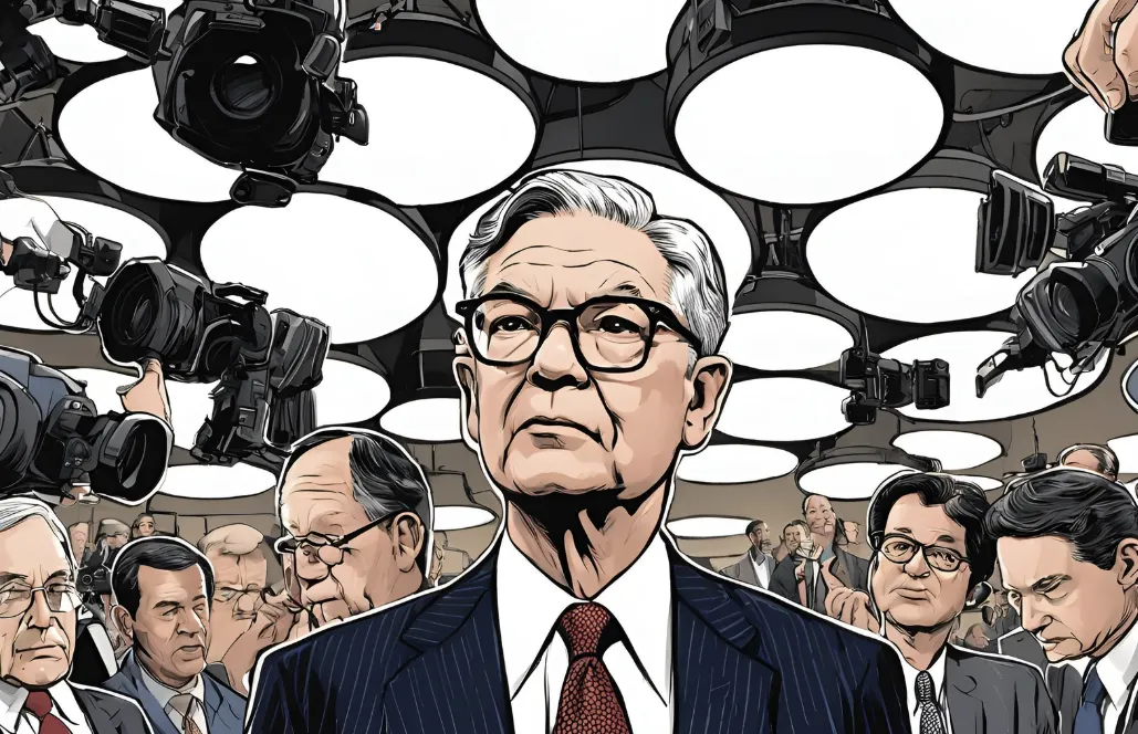 加密貨幣隨美股修正回調，市場聚焦今晚鮑威爾演說