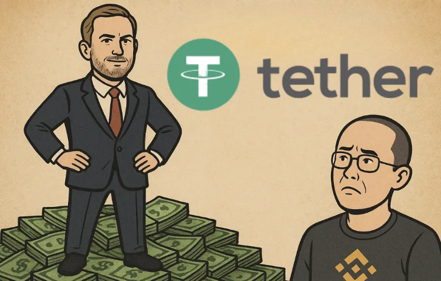 Tether 估值 5,000 億美元，執行長 Ardoino 身價將超越 CZ