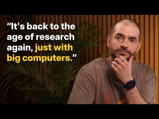 前 OpenAI 科學家：堆算力已到極限，AI 產業必須重返研究核心