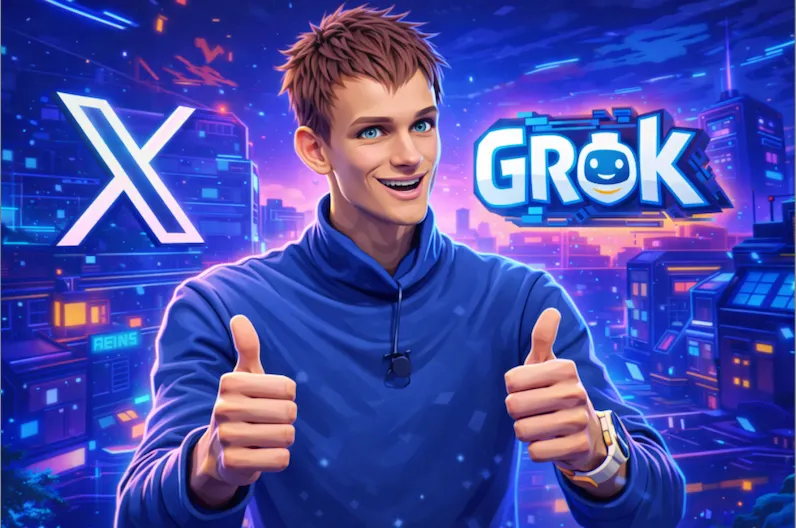 “Vitalik 讚揚馬斯克：Grok 的中立立場助力挑戰政治偏見！”