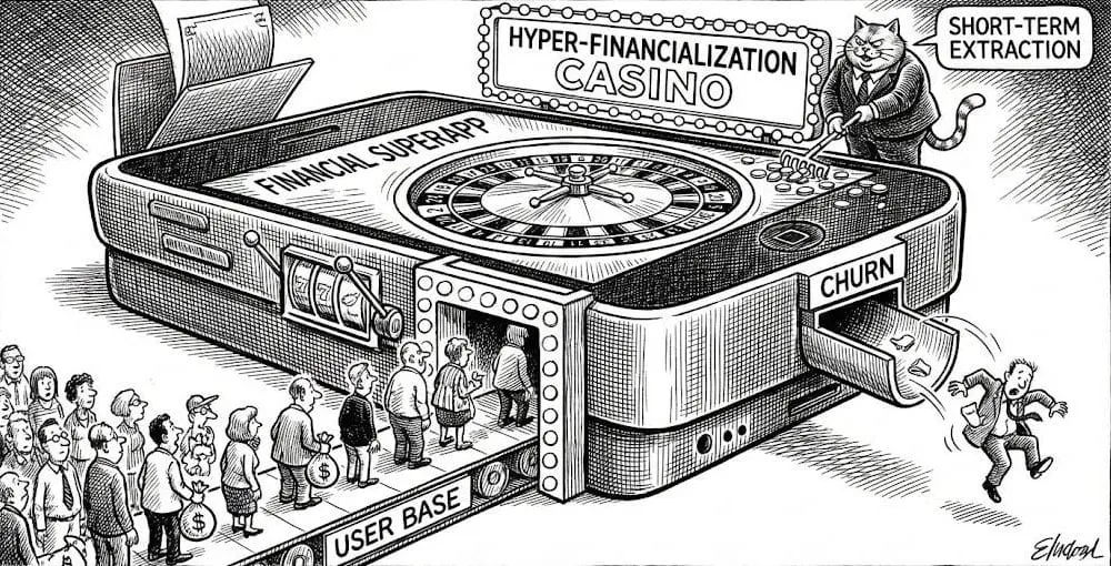 當預測市場成金融新賭桌：涉足博弈會讓 Robinhood 等超級 App 殞落嗎？