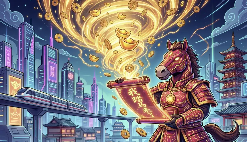 比特幣數度跌破九萬鎂，我踏馬來了展現強大造富效應