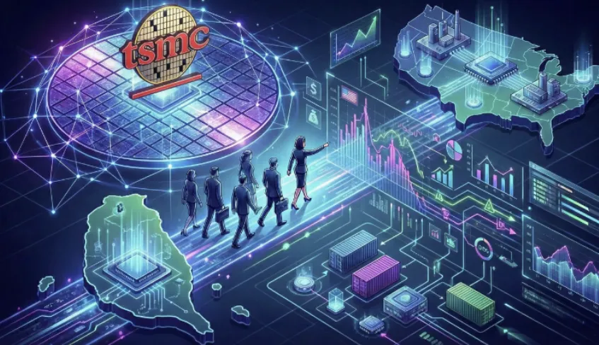 "台积电法说会即将召开！郑丽君率团再访美，关税谈判成扩厂关键焦点"