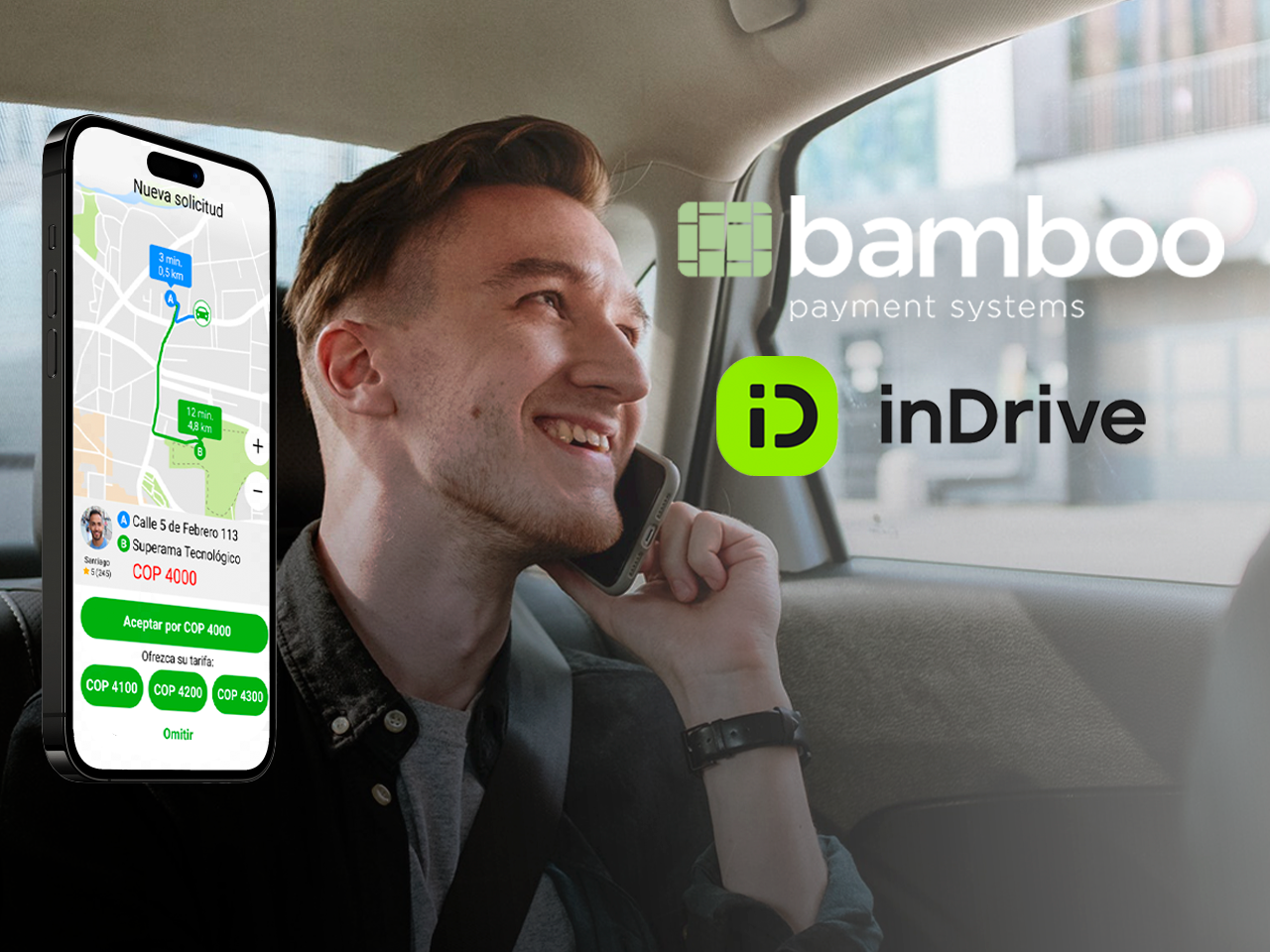 Uruguay's Bamboo Payment Systems Announces Partnership with Rideshare Giant, inDrive