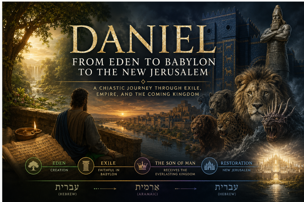 🕊️🌍🏛️👑✝️✨ Daniel's Chiastic Structure: Heaven's Perspective on Human History  [3 parts]