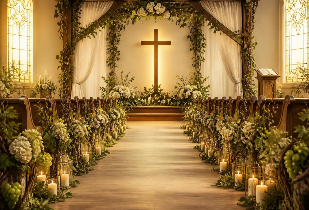(A)✨👣❤️👣✨ "Walking" Down the Aisle: How a Couple Abides in Christ [3 parts]