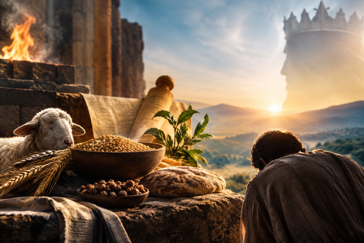 (A)🫀🐑🔥🌾👑 Offerings and The Heart of Worship: Allegiance to the King [5 parts]