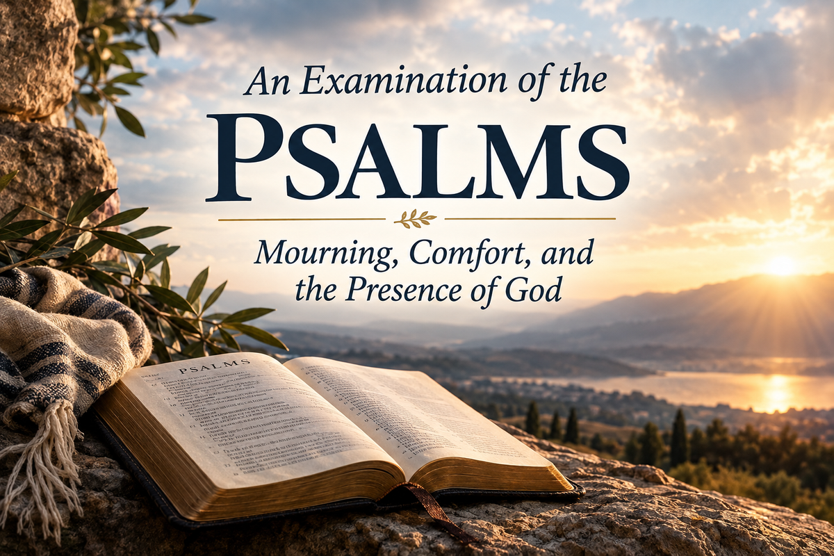 🕊️ 😢 🫴 ❤️ 🙏 🌍 👑 🙌 An Examination of the Psalms: Mourning, Comfort, and the Presence of God [4 parts]