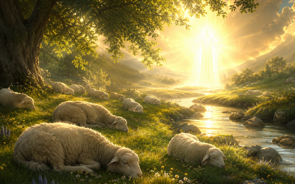 🐑🌳🥀🕊️✨♾️ The LORD is My Shepherd, He Makes Me Lie Down: Rest Before the Thorns [3 parts]