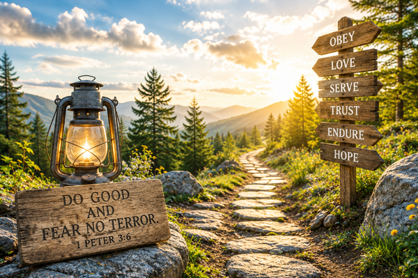 👣⚔️🛡️ Walking Faithfully When the Path Is Frightening: Do Good and Fear No Terror [4 parts]