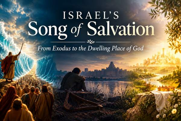 🎶🌿🏛️👑🕊️✝️📜🎼 Israel's Song of Salvation: From Exodus to the Dwelling Place of God [3 parts]