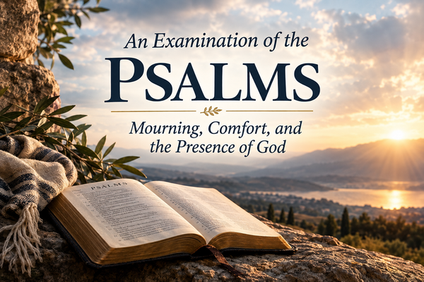 🕊️ 😢 🫴 ❤️ 🙏 🌍 👑 🙌 An Examination of the Psalms: Mourning, Comfort, and the Presence of God [4 parts]