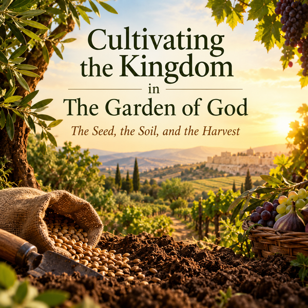 🌿🍇🌾 Cultivating the Kingdom in The Garden of God: The Seed, the Soil, and the Harvest [3 parts]