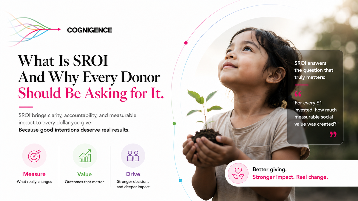 What Is SROI And Why Every Donor Should Be Asking for It
