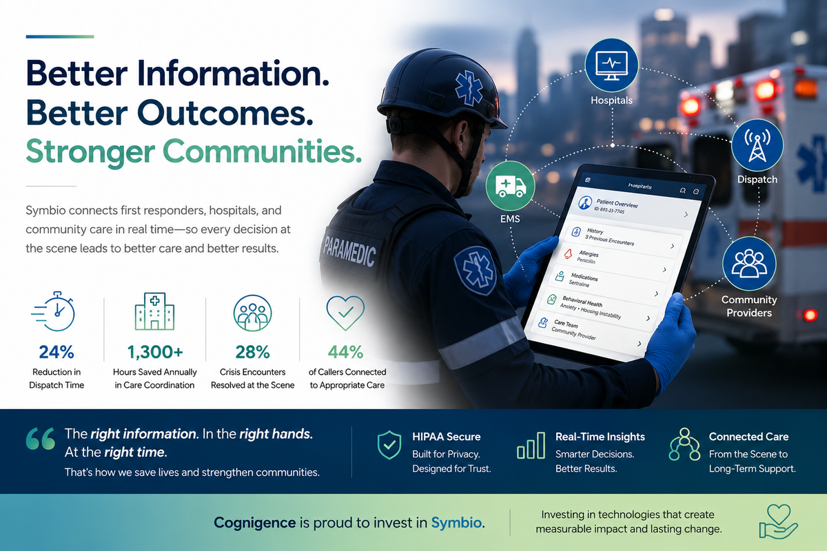 Spotlight: Symbio - The AI Platform Giving First Responders the Information They Need to Save Lives