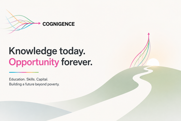 The Compounding Gift: Why Cognigence Invests in Education as the Highest-Leverage Path Out of Poverty